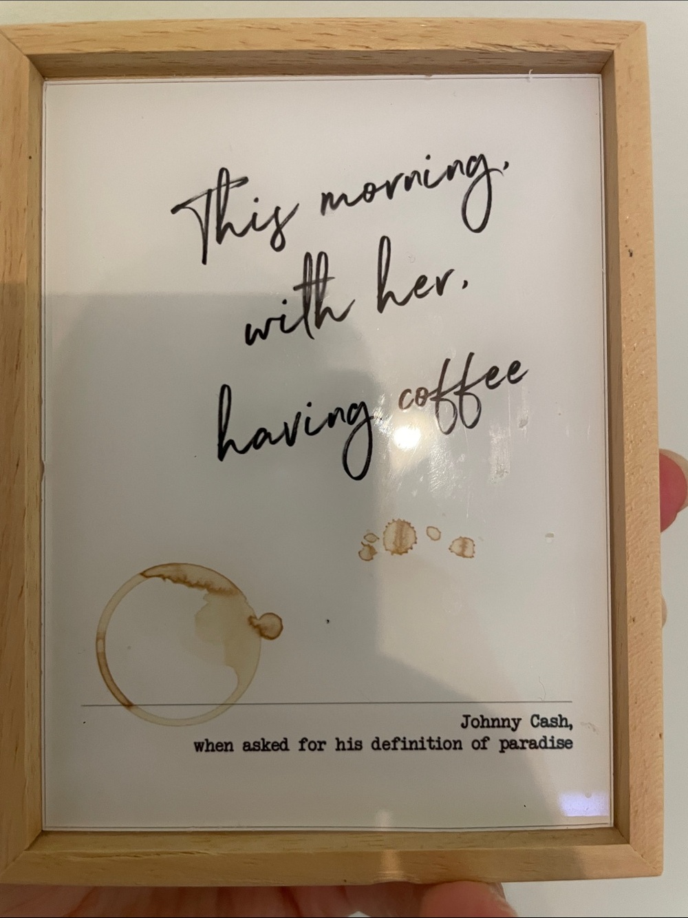 Johnny Cash quote art love